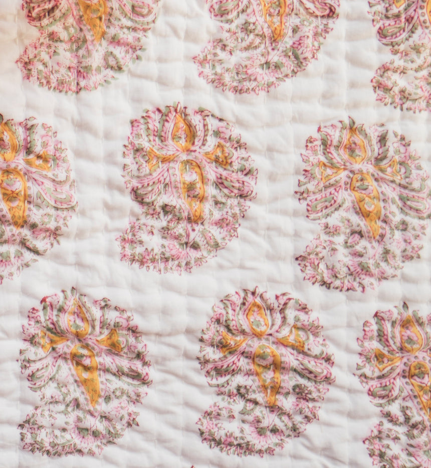 PRE-ORDER Desert Bloom Mini Kantha